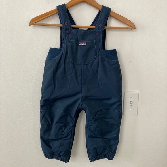 Patagonia Baby Puff Rider Overalls in Lunar Eclipse - Picture 1 of 3